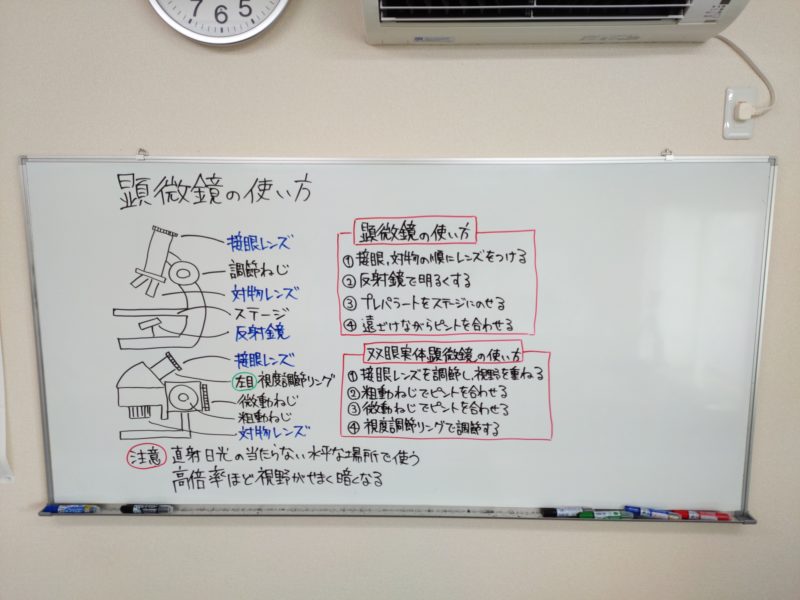 動画 顕微鏡の使い方 学習塾 想学館